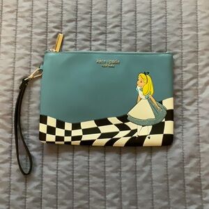 Kate Spade Alice in Wonderland Wristlet
